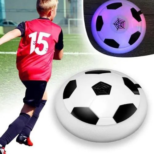 Domácí fotbalový Air disk 17,5cm s nárazníkem, LED, na plovoucí podlahu a dlažbu