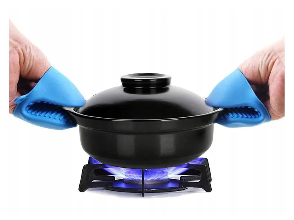 2x Silikonová kuchyňská chňapka